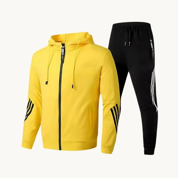 60% OFF |  Zip-Up Men’s Active Set