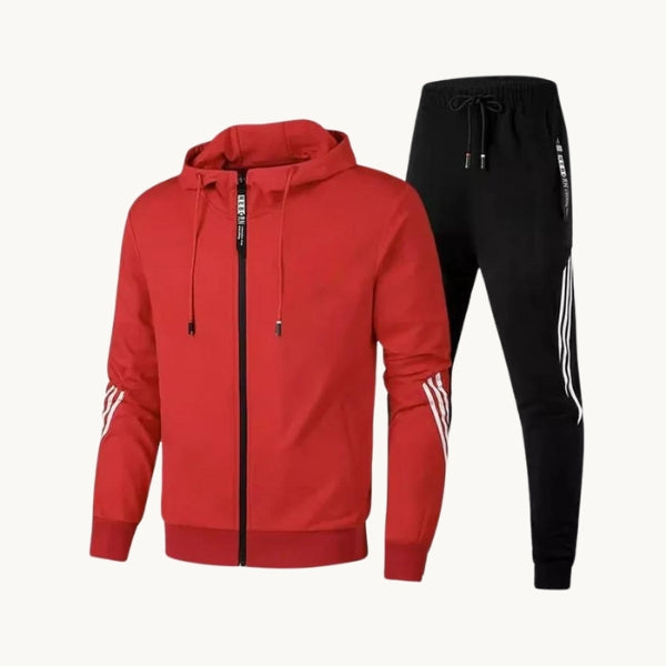 60% OFF |  Zip-Up Men’s Active Set