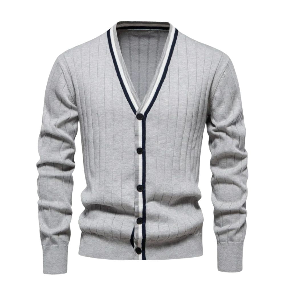 50% OFF | Luxurious Rib-Knit Cardigan