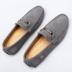 Giuseppe | Luxury suede leather loafers