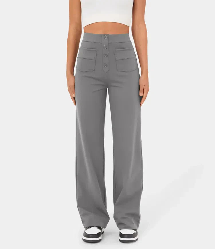 Aria | High-waisted stretchy casual pants