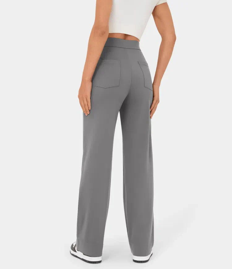 Aria | High-waisted stretchy casual pants