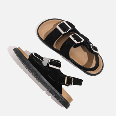 Sleek Mono Strap Sandals