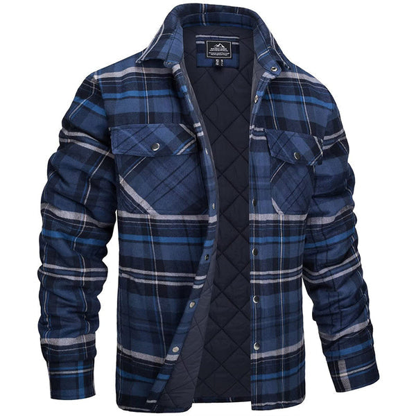 FELICIO | QUILTED CHECKERED JACKET