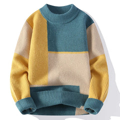 Sweater Colorful Patterned Wool