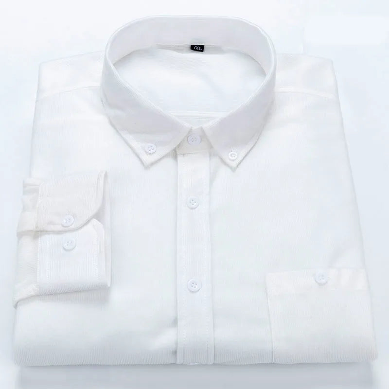 Andrea Boscoli Corduroy Button Up Shirt