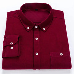 Andrea Boscoli Corduroy Button Up Shirt