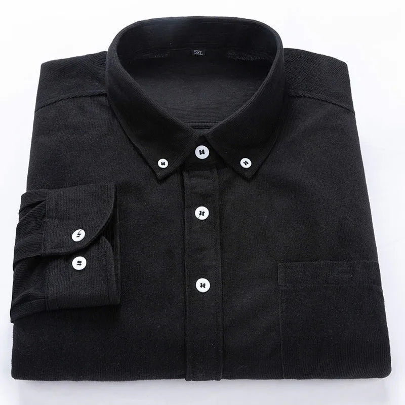 Andrea Boscoli Corduroy Button Up Shirt