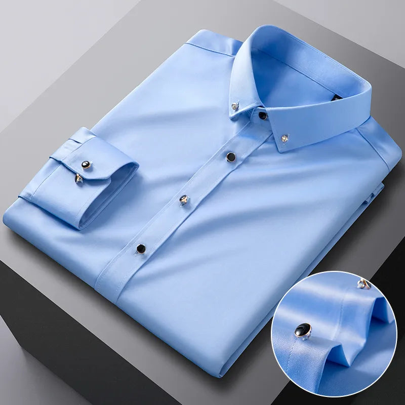 Edmond Aman Premium Silk Shirt