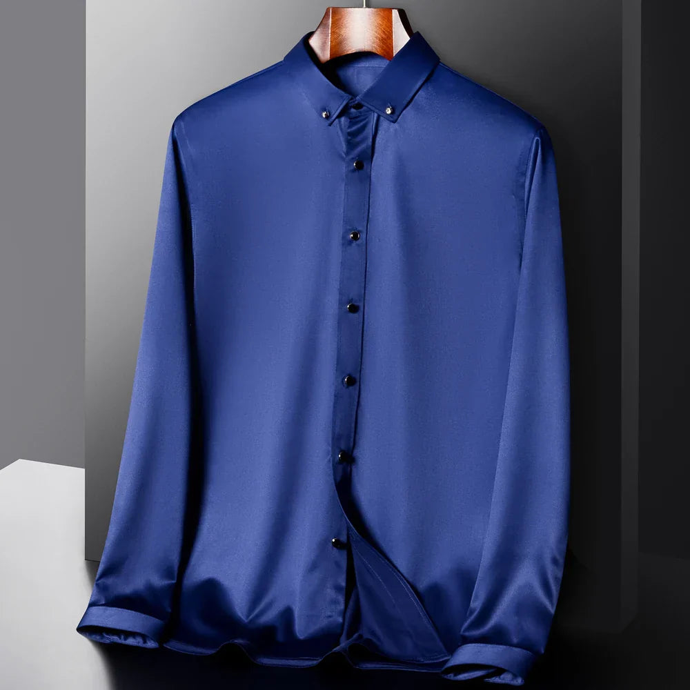 Edmond Aman Premium Silk Shirt