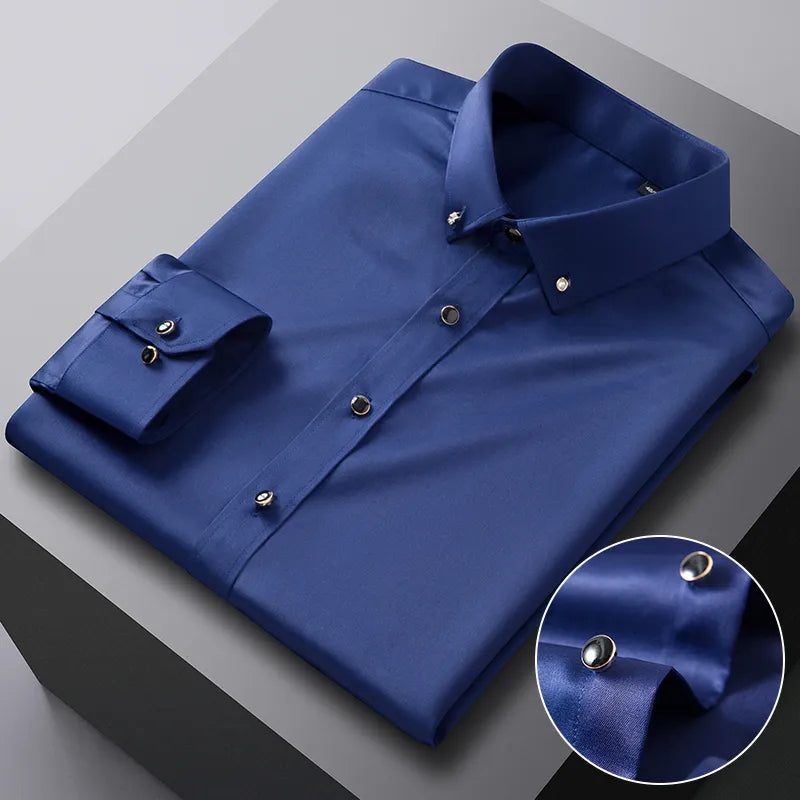 Edmond Aman Premium Silk Shirt