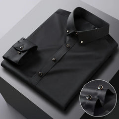 Edmond Aman Premium Silk Shirt