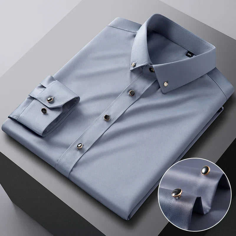 Edmond Aman Premium Silk Shirt