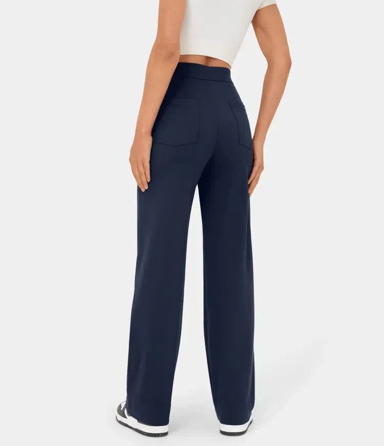 Aria | High-waisted stretchy casual pants