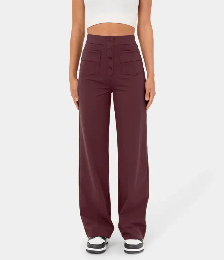 Aria | High-waisted stretchy casual pants