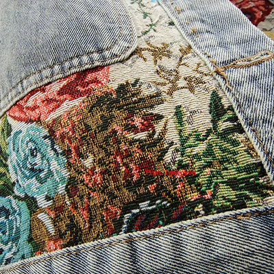 ARANTIQUE™ FLORAL DENIM JACKET