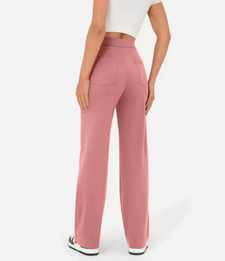 Aria | High-waisted stretchy casual pants