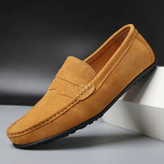 Mattia™ | Comfortable suede leather loafers for men