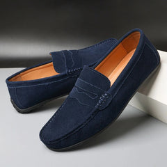 Mattia™ | Comfortable suede leather loafers for men