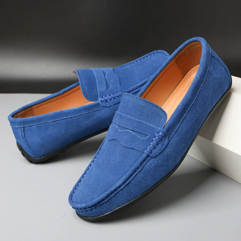 Mattia™ | Comfortable suede leather loafers for men