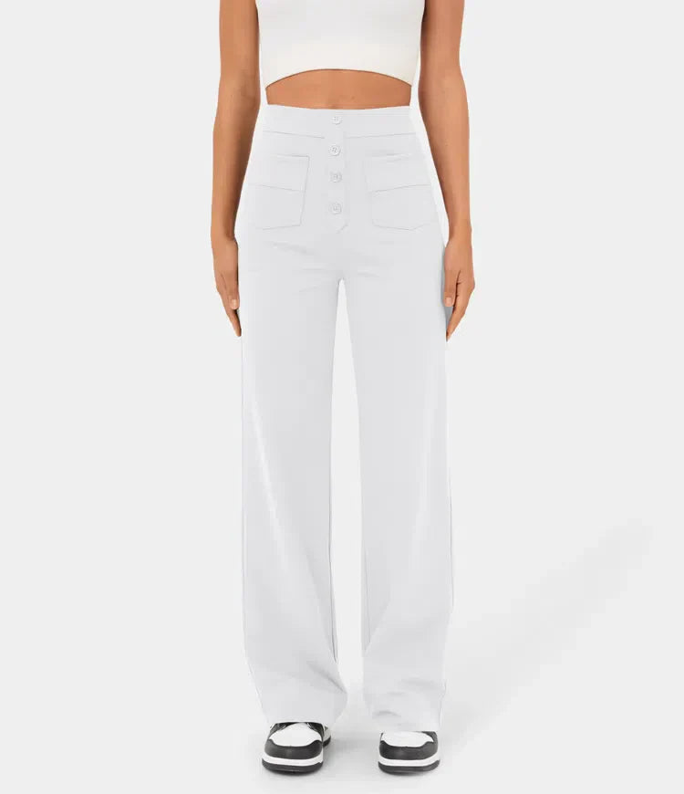 Aria | High-waisted stretchy casual pants